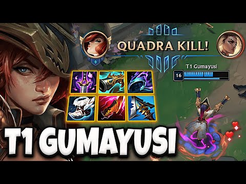 T1 Gumayusi Miss Fortune vs Ezreal [ ADC ] Patch 14.2 Korea Grandmaster ✅