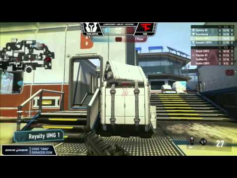 COD:AW - FaZe Clan vs Team Justus - UMG DC #SCUF50K [Losers Round 4] Solar Hardpoint // Game 1