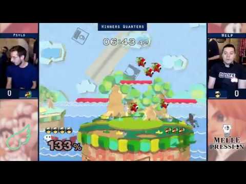 Super Melee Pression #4 - Psylo (Falco) vs. Welp (C. Falcon) - Winners Quarters