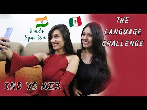 The Language Challenge en Hindi y Español |  desafío de idioma | Vanshika Goel