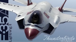 Will the F-35 Lightning II  Be the Next Thunderbird's Jet? See F-35 in Thunderbird paint