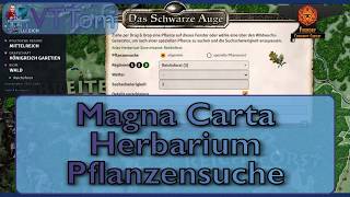 Herbarien Pflanzensuche v8.0 für Magna Carta - Foundry VTT [Toms Tutorial]