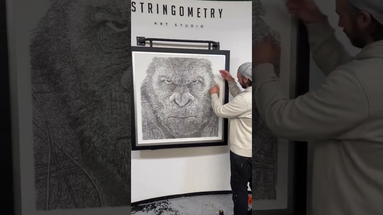 Nails and Thread. THE STRING ART GUY