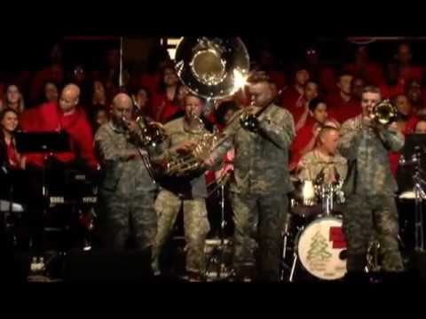 Biohazard Brass Band Live in Houston "Runaway Baby", "Deck the Halls"