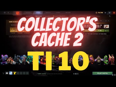 Dota 2 - TI 10 Collector's Cache 2 Full Preview - First Look - Chest Opening | TI 10 Battlepass 2020