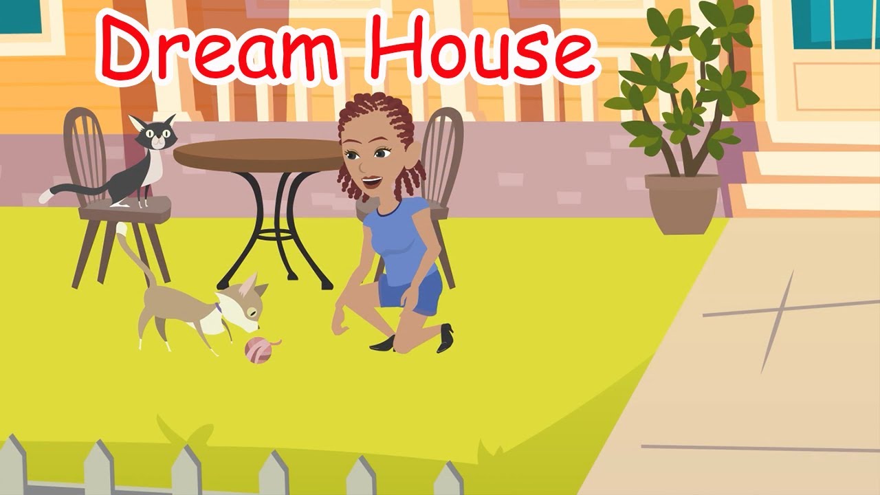 Self Study English Speaking at Home:  Dream House!