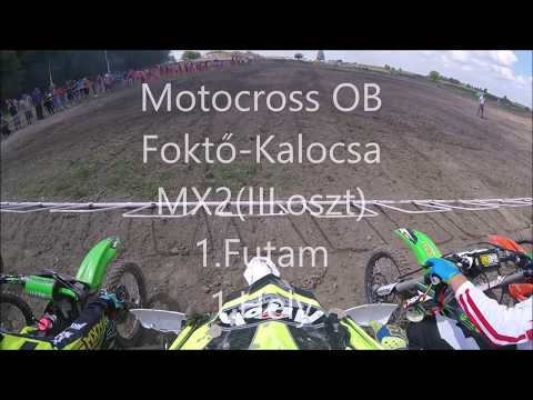 Foktő-Kalocsa 2017 Motocross OB 3.osztály 1.futam GoPro