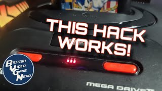 Discovered a hack with my region-free Mega Drive - BVGN