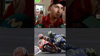 Jorge Lorenzo sobre El incidente de Marquez y Rossi #valentinorossi #marcmarquez #motogp