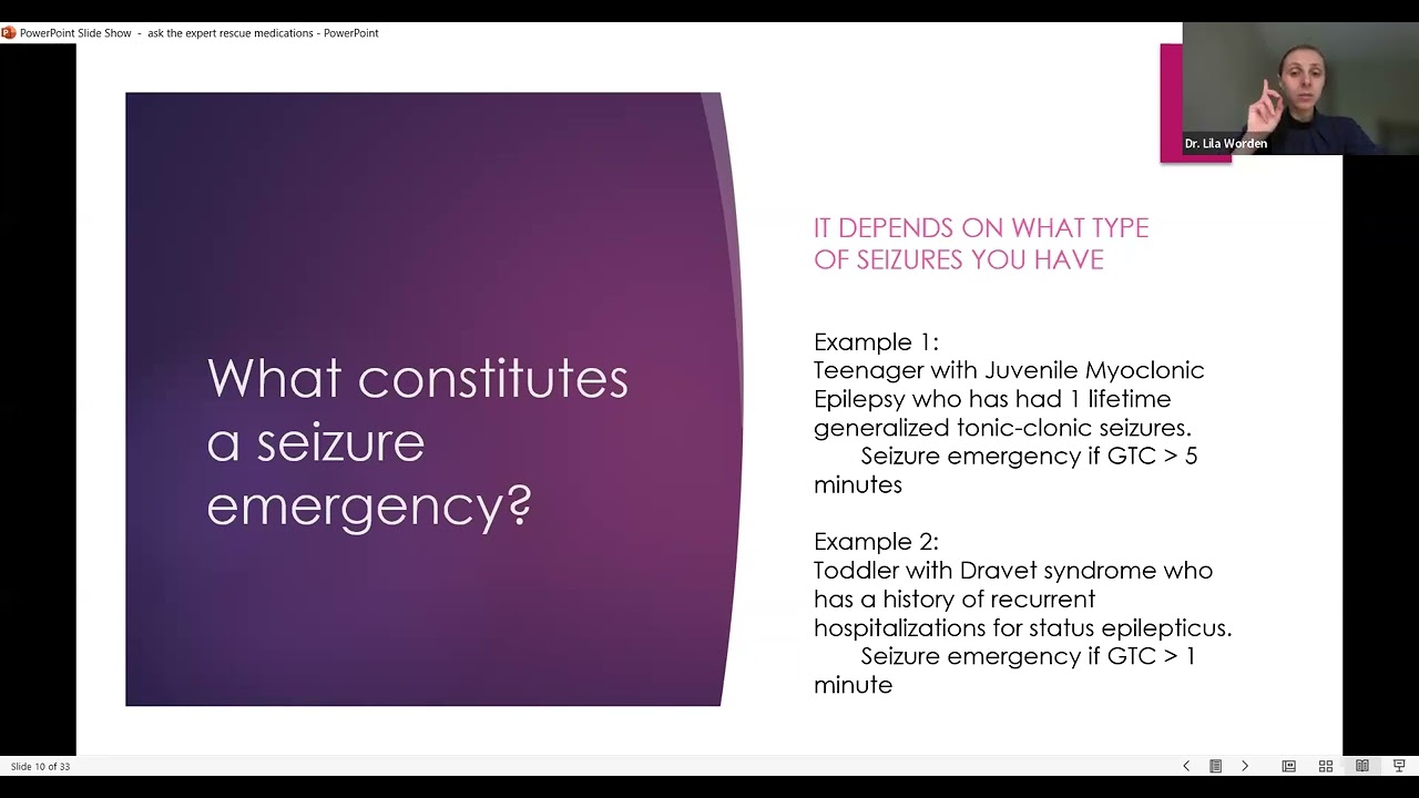 Seizure Rescue Medications & Seizure Action Plans