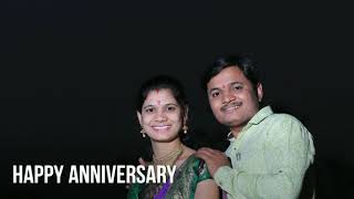 Happy marriage anniversary Bhau & vahini