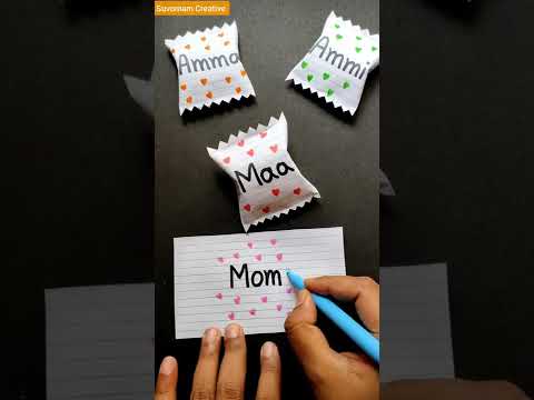Mother’s Day gift idea | DIY Notebook Chocolate | Last Minutes gifts Idea | #Mother | #shorts