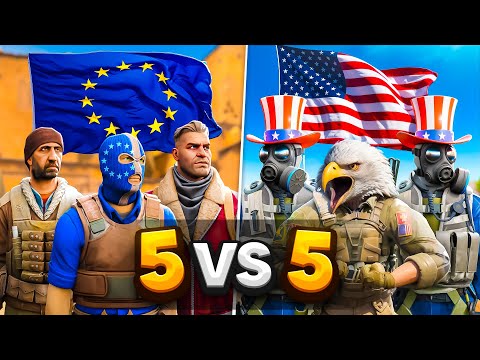 I Put 5 Silvers From Europe Against 5 Silvers From USA, Who Will Win?