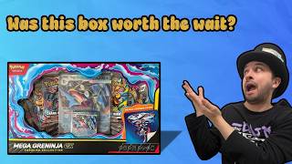Mega Greninja EX Premium Collection Box Opening