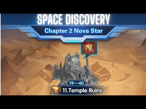 X-HERO | Epic Heroes - Space Discovery - Temple Ruins - ALL Treasures - No overpowered Hero run