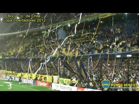 "Boca 2 - U. de Chile 0 /Copa Libertadores 2012" Barra: La 12 • Club: Boca Juniors • País: Argentina