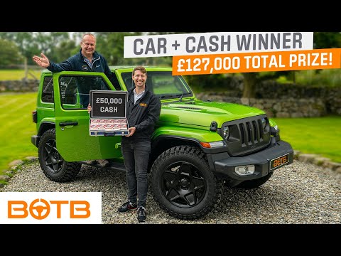 BOTB Winner! Jeep Kahn Wrangler CJ400 + £50,000 - Week 27 2021 - Martin Shepherd
