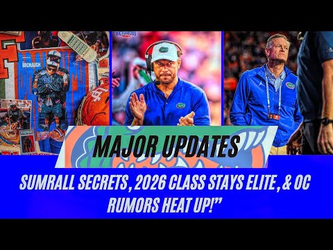 Gator Insider Drops BOMBS: Lane Drama EXPOSED, Sumrall Secrets, 2026 Class STAYS ELITE & OC Noise