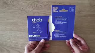 Chatr Mobile Sim unboxing #IndiaToCanada - Ep 398 | Life Thoughts Camera