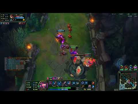 Cho'gath Soraka vs Samira Taric Bot D2 (W) 13.14 14/2/6