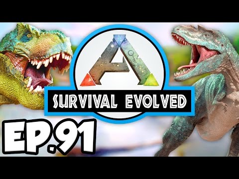 ARK: Survival Evolved Ep.91 - NEW GARDENER, TAPEJARA RIDE & ELEVATOR!!! (Modded Dinosaurs Gameplay)