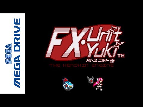 [Mega Drive] FX Unit Yuki: The Henshin Engine (2019) Longplay