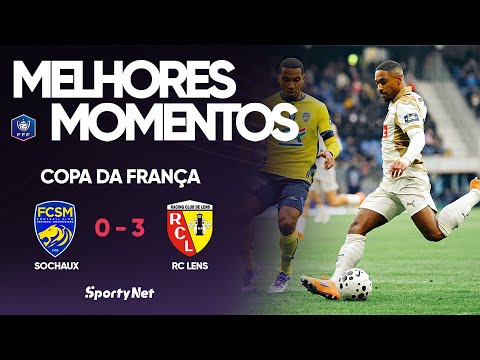 LENS CLASSIFICADO PARA A PROXIMA FASE! - Melhores Momentos -Sochaux 0 x 3  RC Lens