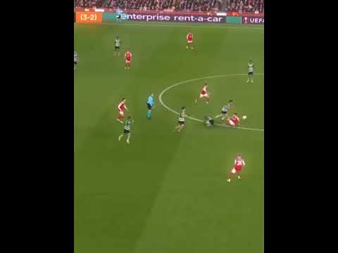 Pedro Goncalves Goal For Sporting Lisbon Vs Arsenal In The Europa League 🤩