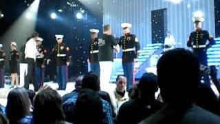 Rascal Flatts - He Ain&#39;t the Leaving Kind [live in Albany, NY] Marine Corp Tribute