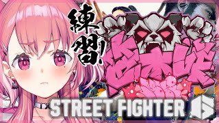 ストリートファイター6｜チーム練習＆フェンリっち様による特訓。【笹木咲/にじさんじ】