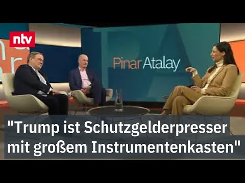 "Trump ist Schutzgelderpresser mit großem Instrumentenkasten" - Laschet und Mölling bei Atalay | ntv