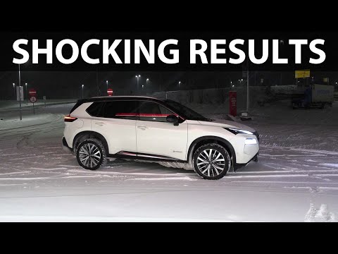 Nissan X-Trail e-Power e-4orce winter fuel consumption test