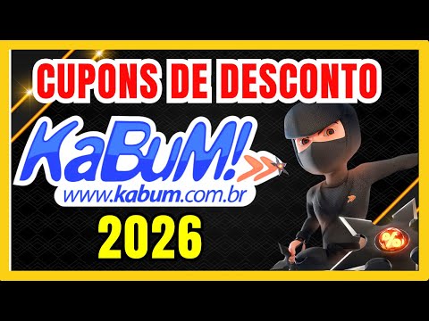 CUPOM KABUM | NOVOS CUPONS DE DESCONTO KABUM | CUPOM KABUM 2026!