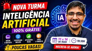 🚨 Nova Turma de Inteligência Artificial (GRÁTIS) | Como se inscrever + Vantagens