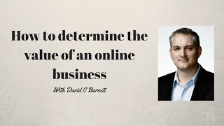 Valuing online businesses - How to Buy a Business - How to Sell a Business