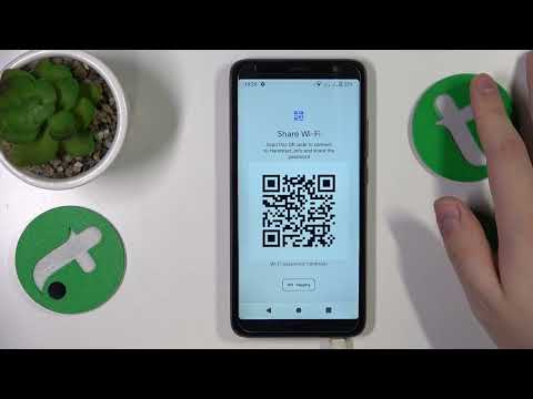 How to Share the WiFi Network Password & QR Code on TCL 403