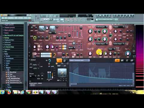 FLStudio 11 - Brief Harmor Plug-in Tutorial