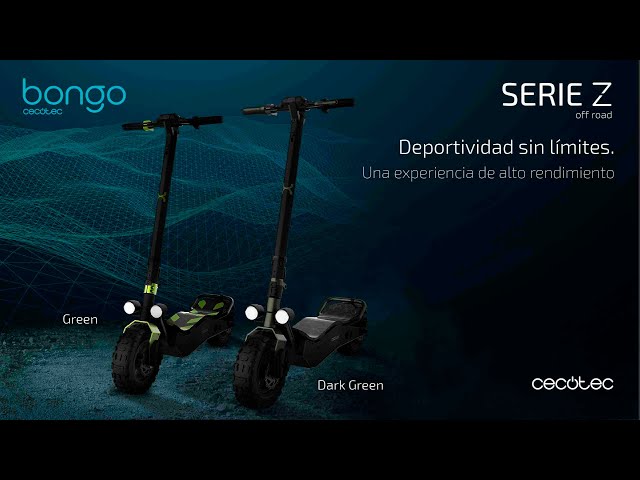 Cecotec Bongo Serie Z Off Road Green Patinete Eléctrico video
