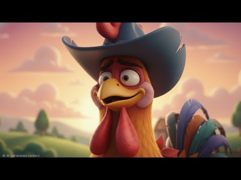 Cocoșelul Meu Isteț – Cântec Amuzant pentru Copii | Desene Animate cu Animăluțe de la Fermă