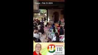 preview picture of video 'Candidato a la Cámara por el Valle del Cauca Jorge Tamayo cierre de campaña en Dagua'