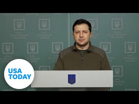 Volodymyr Zelenskyy urges the Russian army to stop USA TODAY