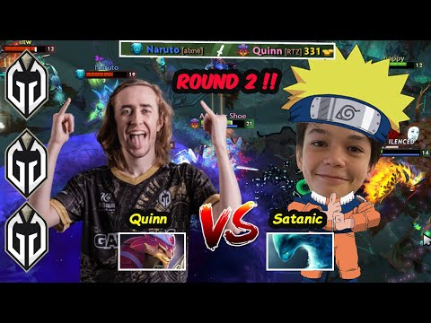 Quinn vs Satanic - 2023 Dota2 Major MID KING vs 15 Y/O Prodigy Intense Fight