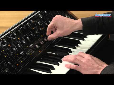 Moog Sub 37 Tribute Edition Analog Synthesizer Demo - Sweetwater Sound