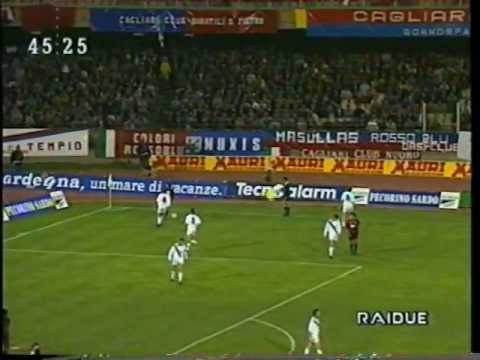 (COPPA UEFA)  CAGLIARI-INTER 3-2   (semifinale)