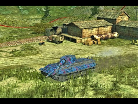 E 50 M: 7200 Damage , 3 kills - WOT BLITZ - 🇩🇪