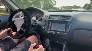 1999 Honda Civic Dx Hatchback Driving POV