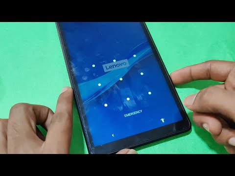 How To Unlock Pattern And Password Lenovo Tab M7 (TB-7305X)