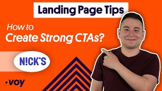 Landing Pages Tips | How to Create Strong CTAs?