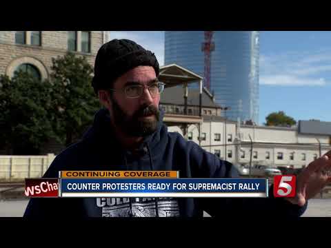 Large Amount Of Counter Protesters Expected For White Lives Matter Rally