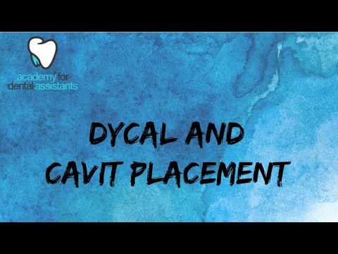 Dycal & Cavit - Mix/Apply Temporary Filling (Cavit) - Dental Assistant